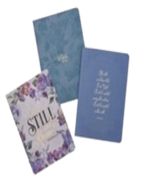 Be Still and Know Notebooks, Set of 3