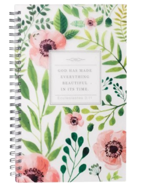 God Has Made Everything Beautiful Wire Bound Notebook