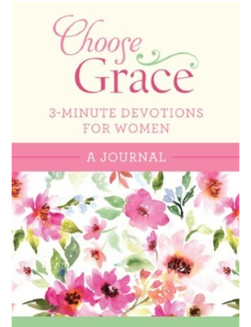 Choose Grace:3-Minute Devotions for Women Journal by Barbour Publishing