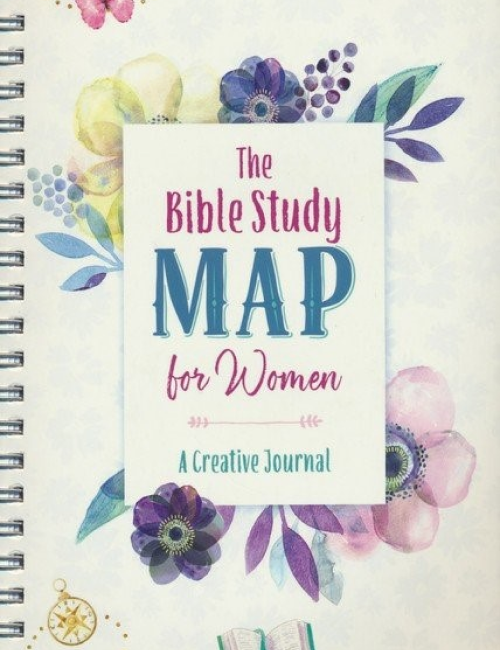 The Bible Study Map for Women: A Creative Journal Spiral Bound