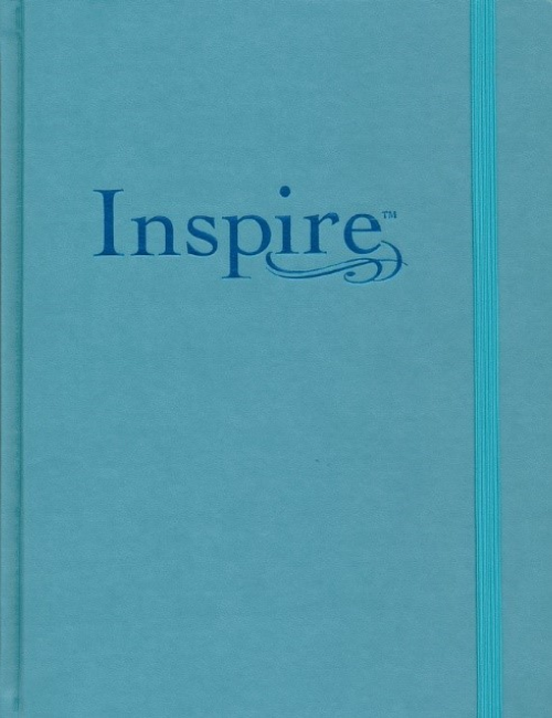 NLT Inspire Large Print Bible for Creative Journaling Hardcover